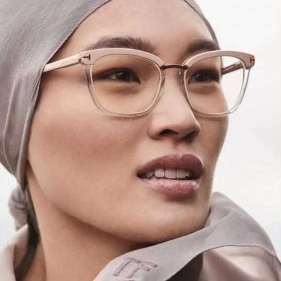 Tom Ford Accessories - TOM FORD FT5550-B 072 Eyeglasses TF5550-B